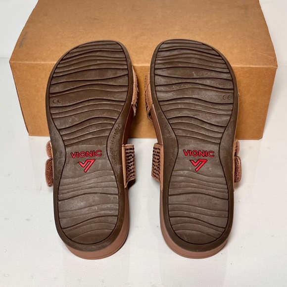 Vionic Alexis Rhinestone Slide Sandals Size 8 - Picture 15 of 15